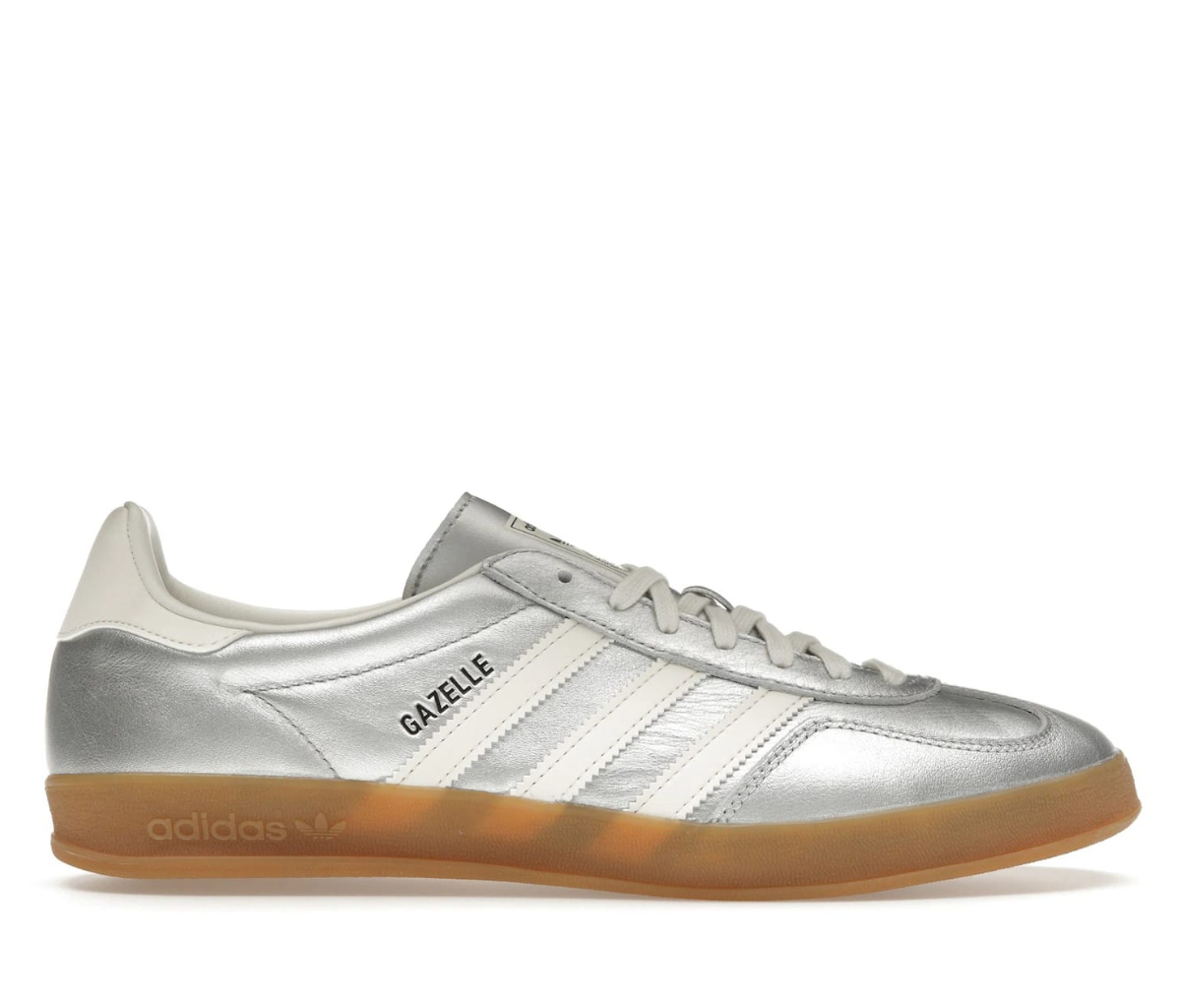 adidas Gazelle Indoor Silver Metallic Core White