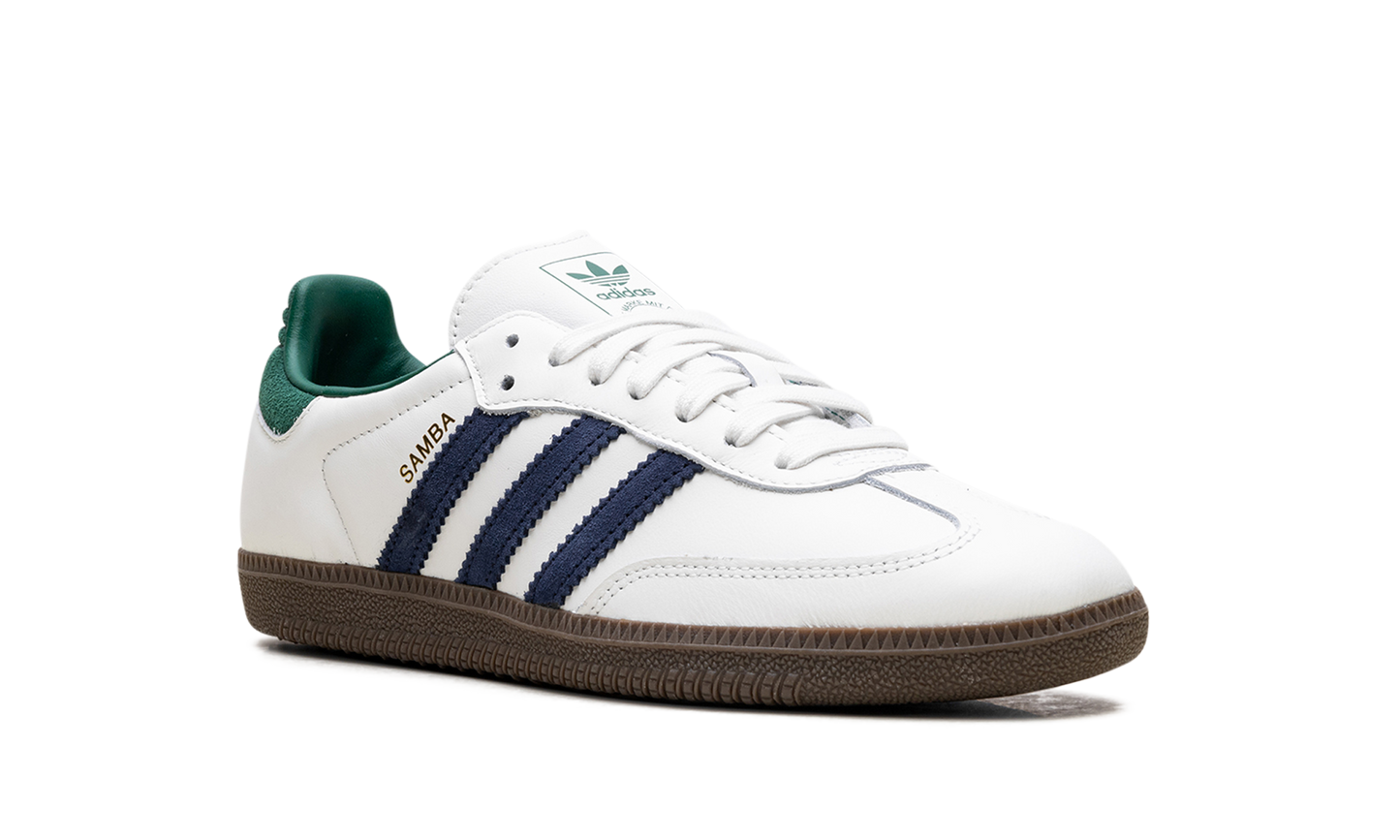 adidas Samba OG Black White Collegiate Green