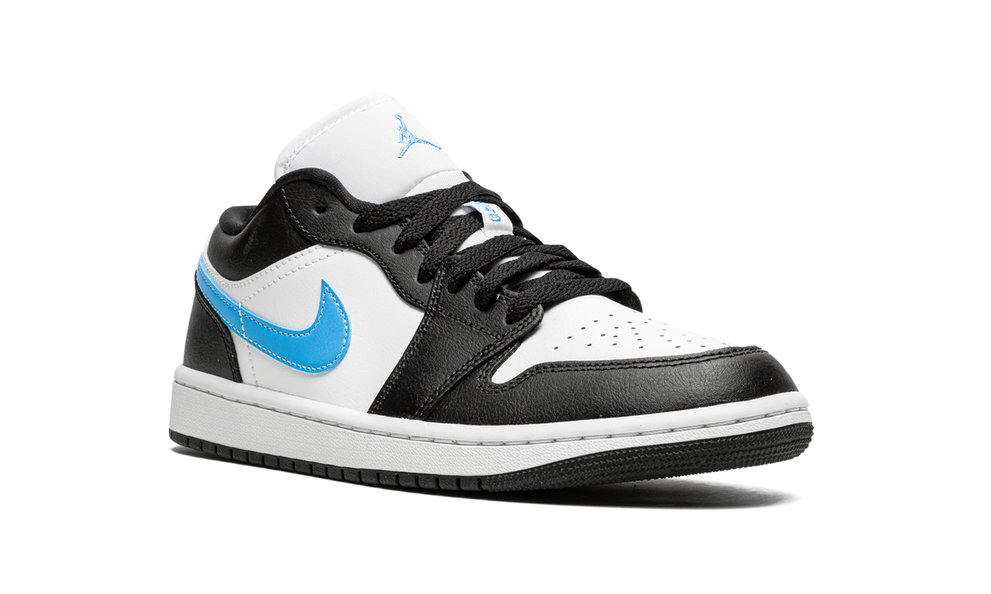 Jordan 1 Low Black University Blue White (Women's)