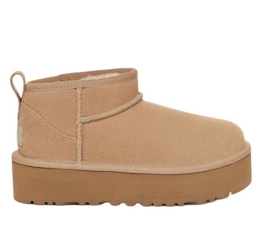 UGG Classic Ultra Mini Platform Boot Sand (Kids)