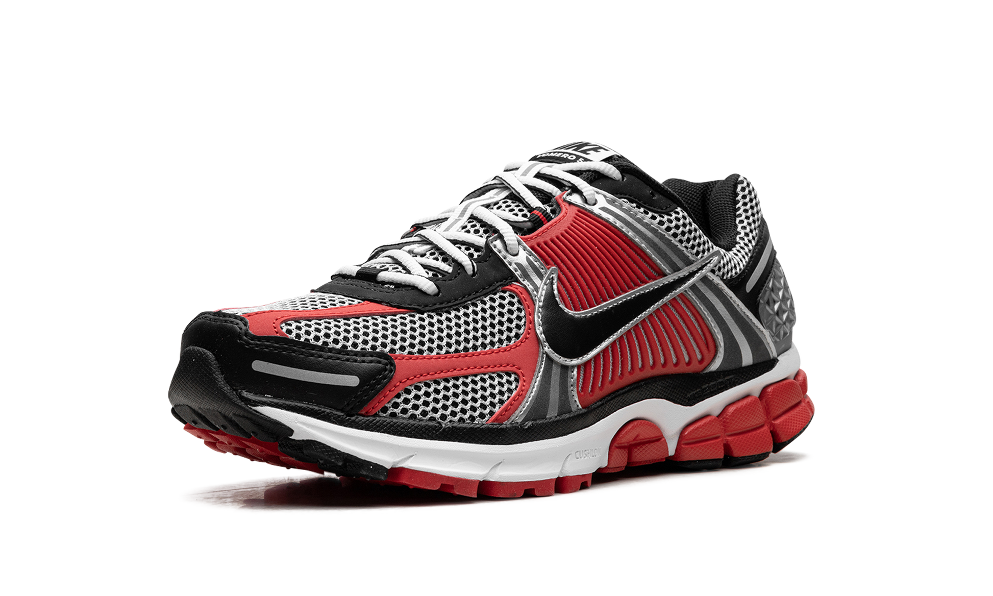 Nike Zoom Vomero 5 Metallic Silver University Red