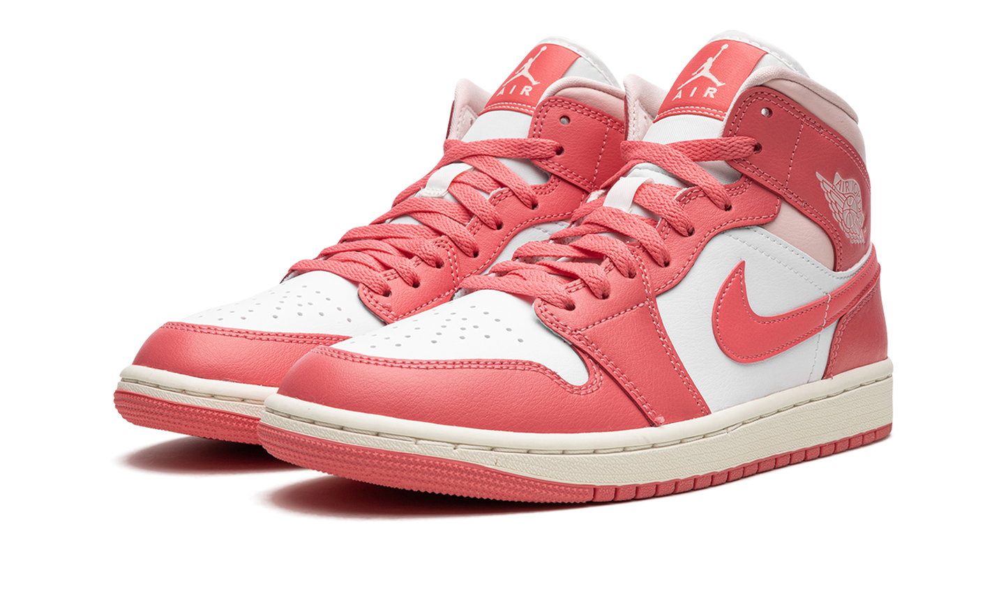 Jordan 1 Mid Strawberries and Cream (Women's)