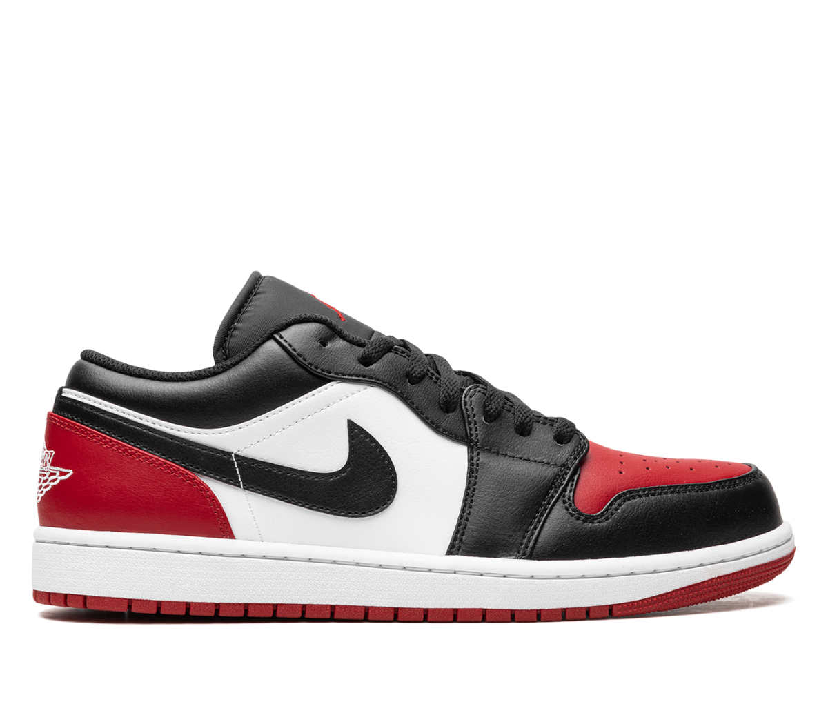Jordan 1 Low Bred Toe 2.0