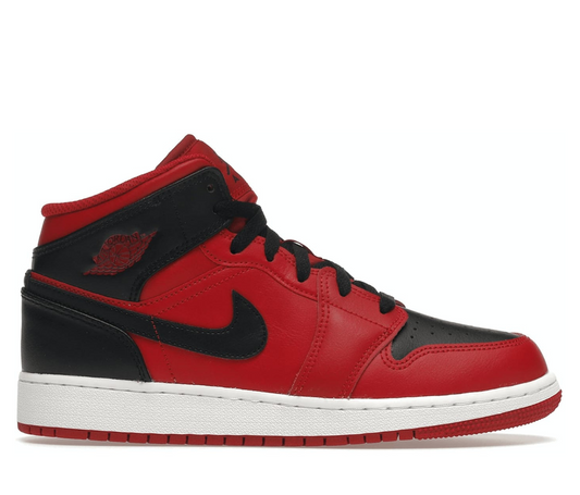 Jordan 1 Mid Reverse Bred (2021) (GS)