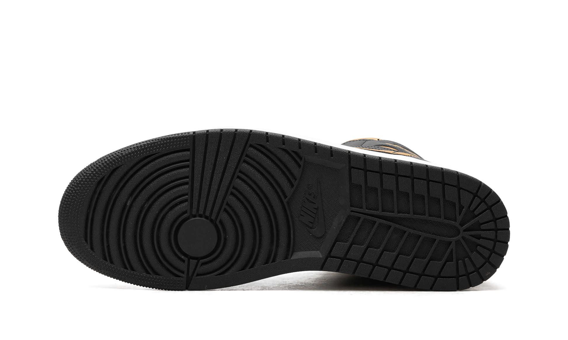 Jordan 1 Mid Black Metallic Gold