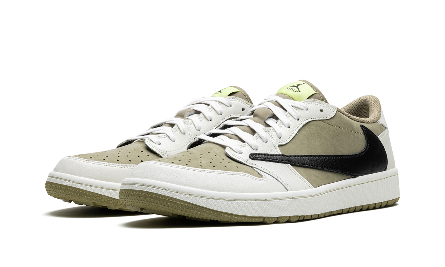 Jordan 1 Retro Low Golf Travis Scott Neutral Olive