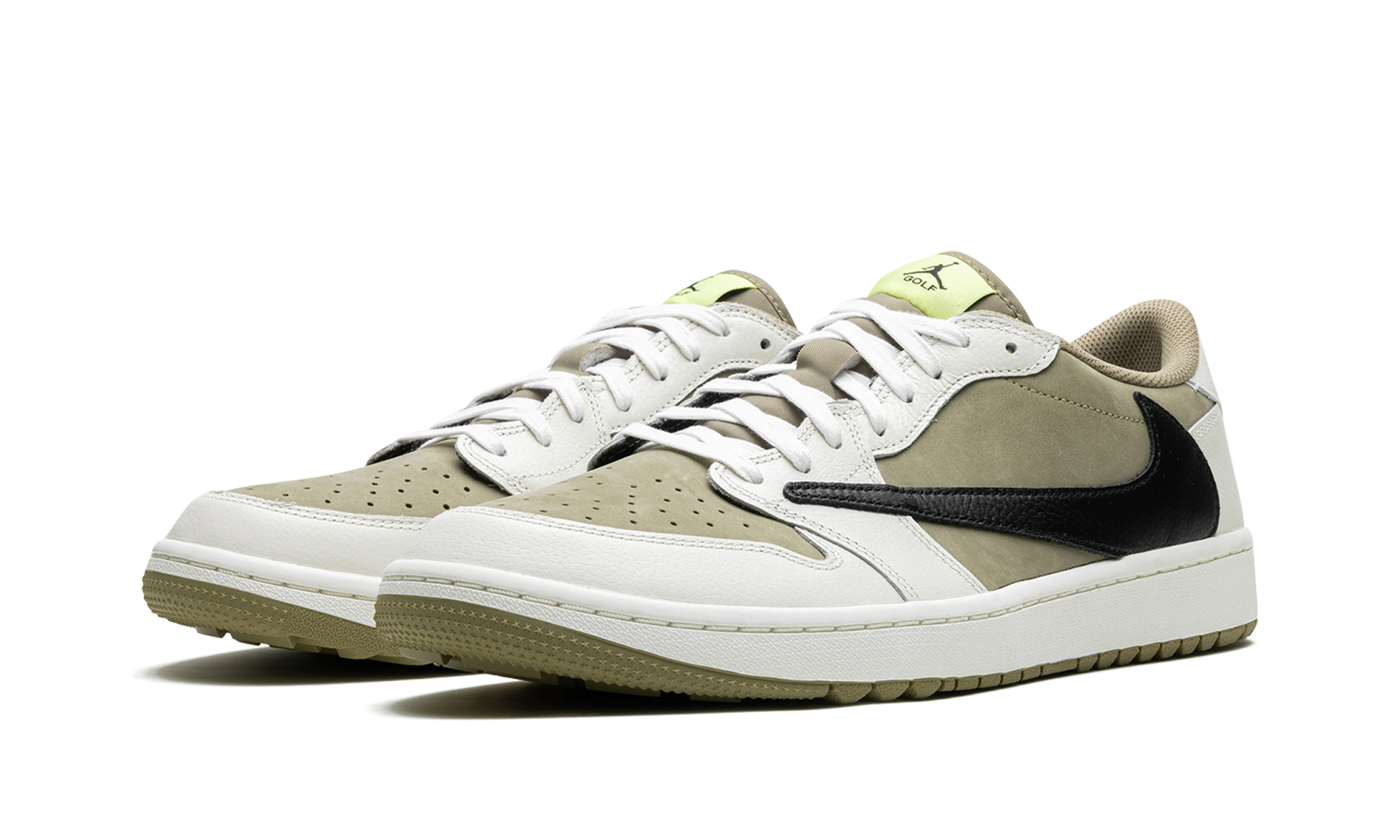 Jordan 1 Retro Low Golf Travis Scott Neutral Olive