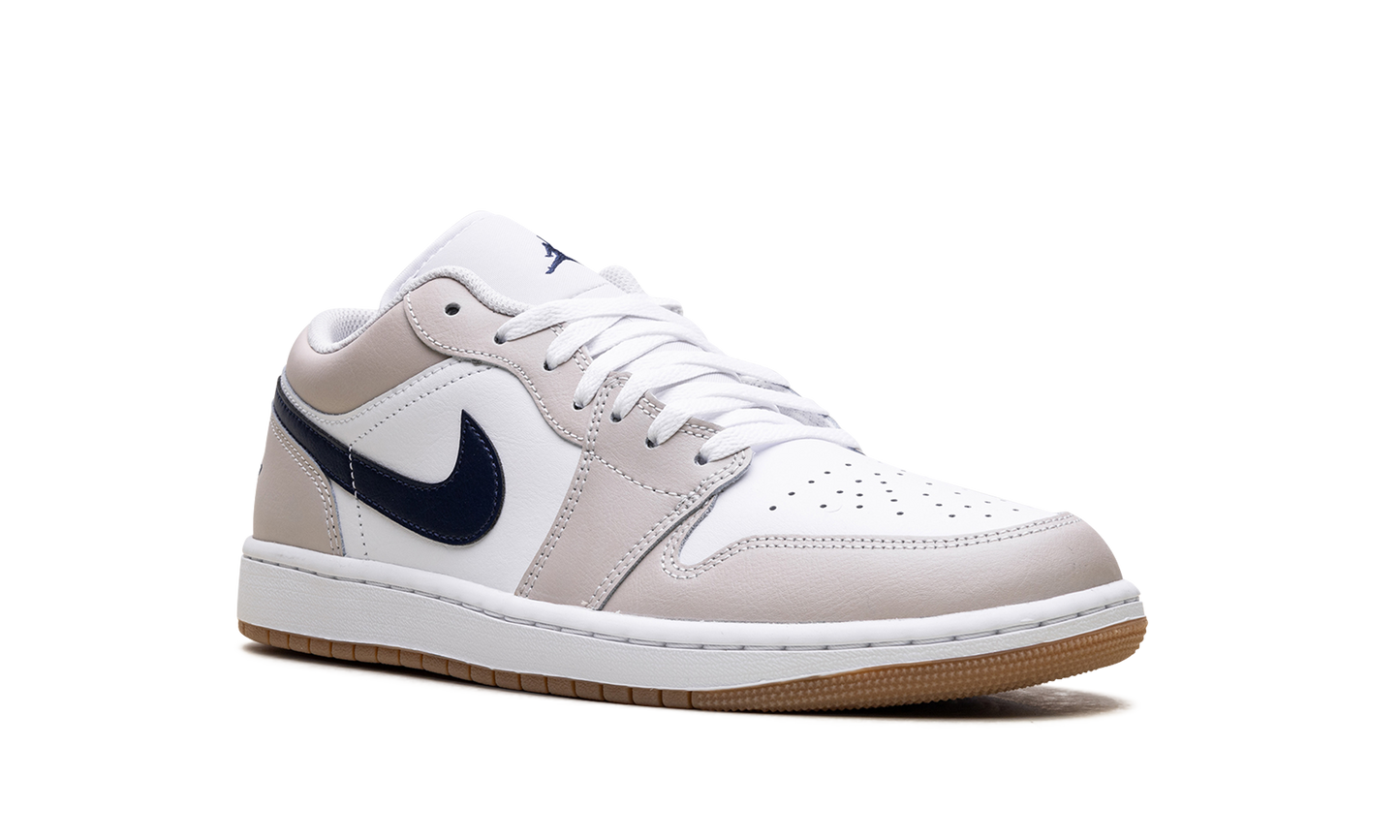 Jordan 1 Low Midnight Navy Neutral Grey
