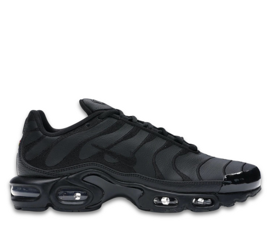 Nike Air Max Plus Triple Black Leather