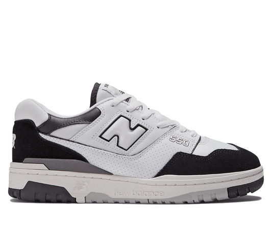 New Balance 550 White Black Rain Cloud