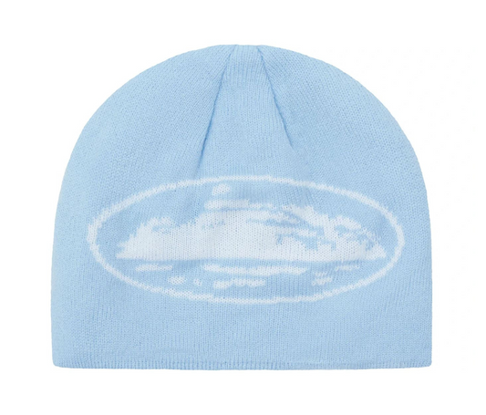 Corteiz Alcatraz Skully Baby Blue