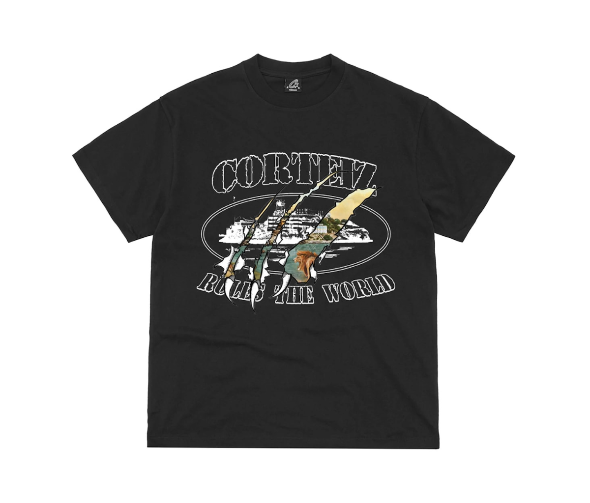Corteiz Narnia Rip Tee Black