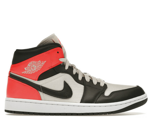 Jordan 1 Mid Newsprint Light Orewood Brown (Women's)