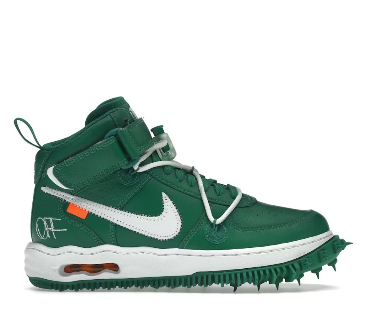 Nike Air Force 1 Mid Off-White Pine Green