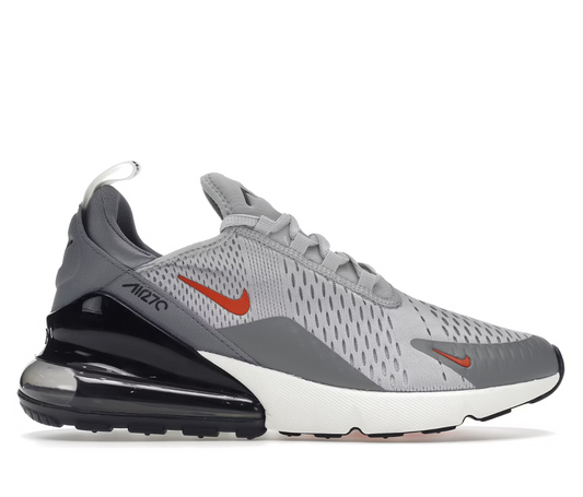 Nike Air Max 270 Grey Fog Team Orange Sail