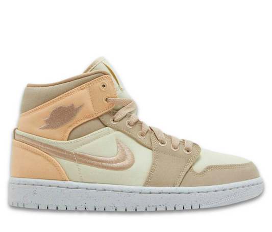Jordan 1 Mid SE Canvas Khaki (Women's)