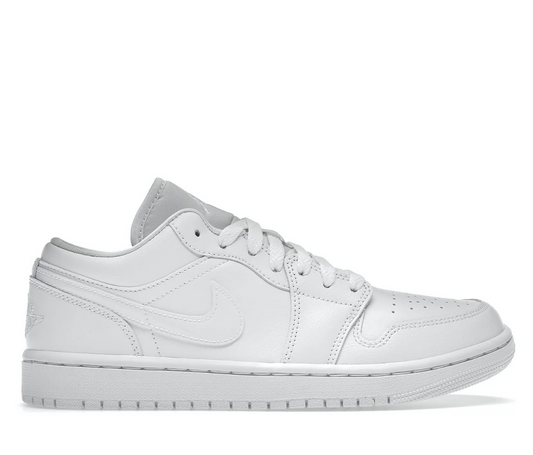 Jordan 1 Low Triple White (2022) (Women's)