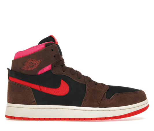 Jordan 1 High Zoom Air CMFT 2 Cacao Wow Picante Red (Women's)