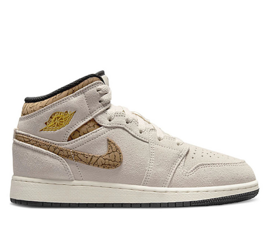 Jordan 1 Mid SE Brown Elephant