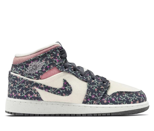 Jordan 1 Mid SE Floral (GS)