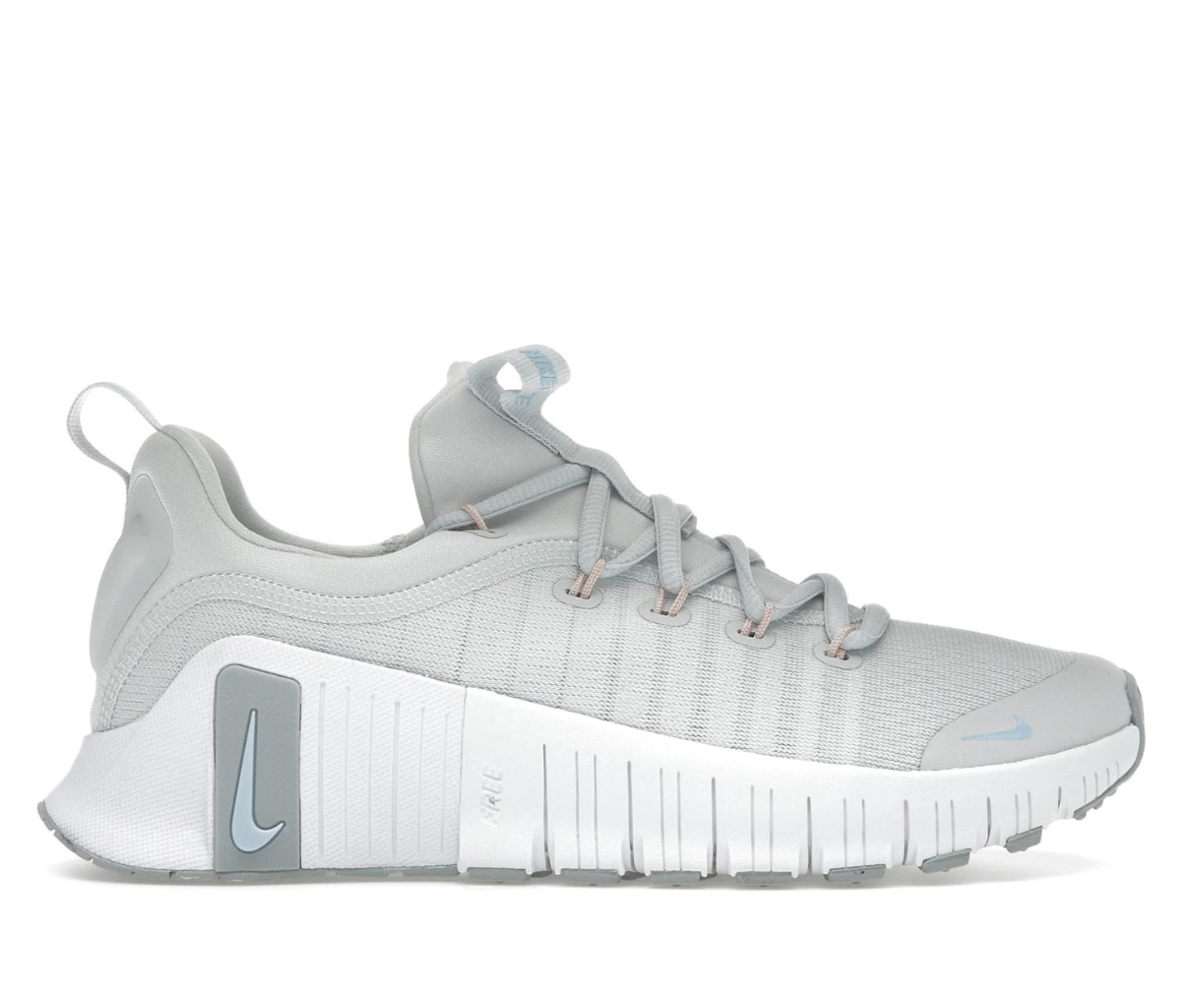 Nike Free Metcon 6 Photon Dust Light Smoke Grey Summit White Metallic Silver (Women's)