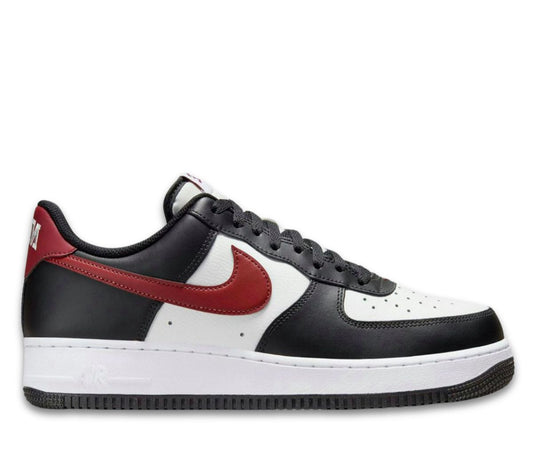 Nike Air Force 1 Low '07 Black White Dark Team Red