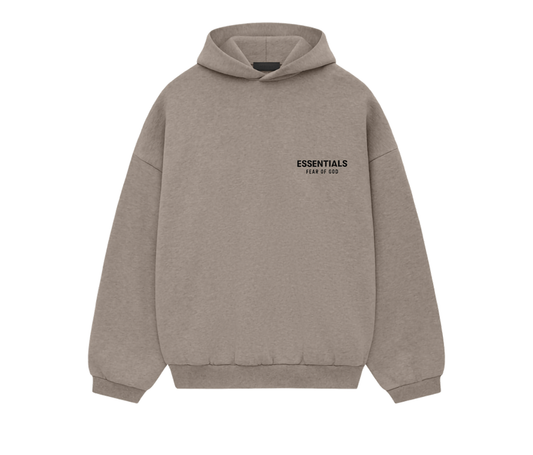 Fear of God Essentials Fleece Hoodie (FW24) Heather Gray