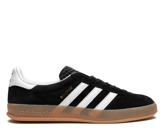 adidas Gazelle Black White Gum
