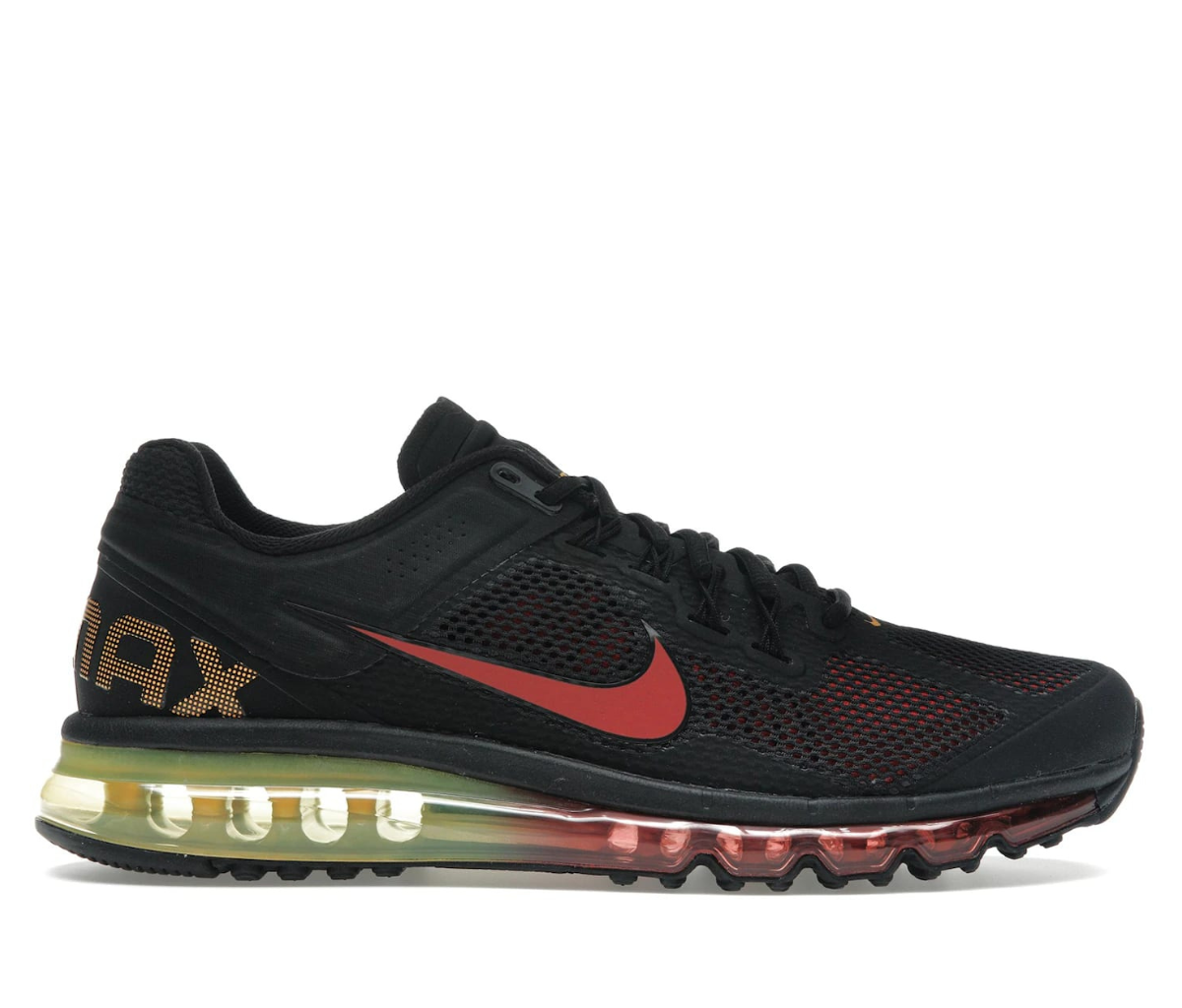 Nike Air Max 2013 Black Laser Orange University Red