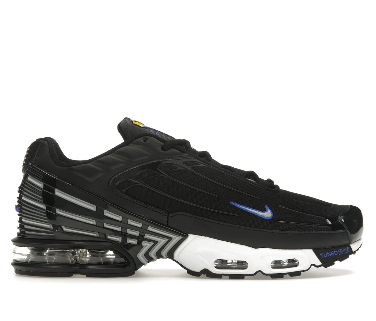 Nike Air Max Plus 3 Black Blue Metallic Silver