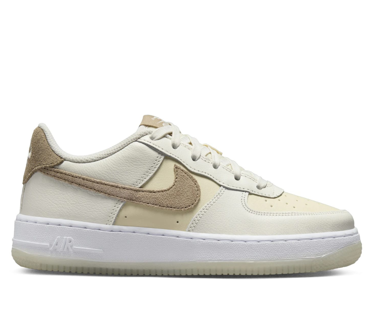 Nike Air Force 1 Low LV8 5 Sail Coconut Milk White Khaki (GS)