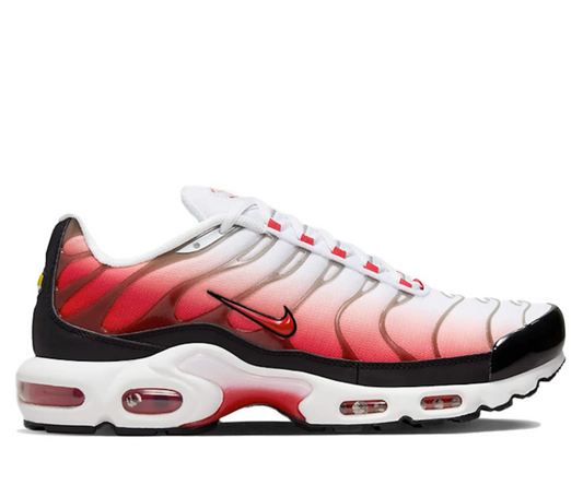 Nike Air Max Plus White Black University Red