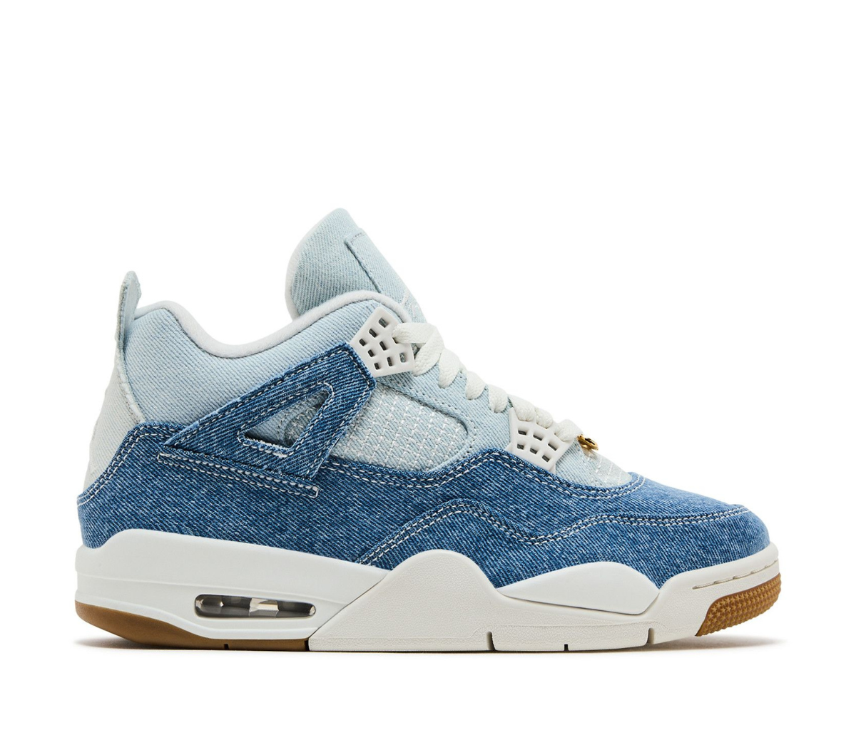Jordan 4 Retro TEX Denim Worn Blue (Women's)