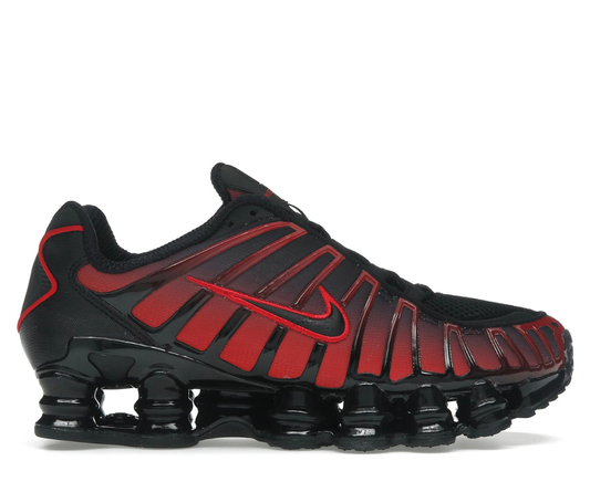 Nike Shox TL Black University Red Gradient