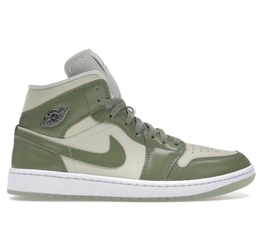 Jordan 1 Mid SE Sea Glass Oil Green (Women's)