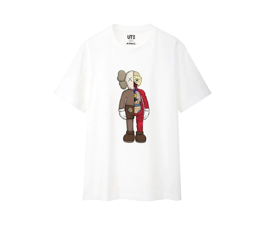 KAWS x Uniqlo Flayed Tee (Asia Sizing) White
