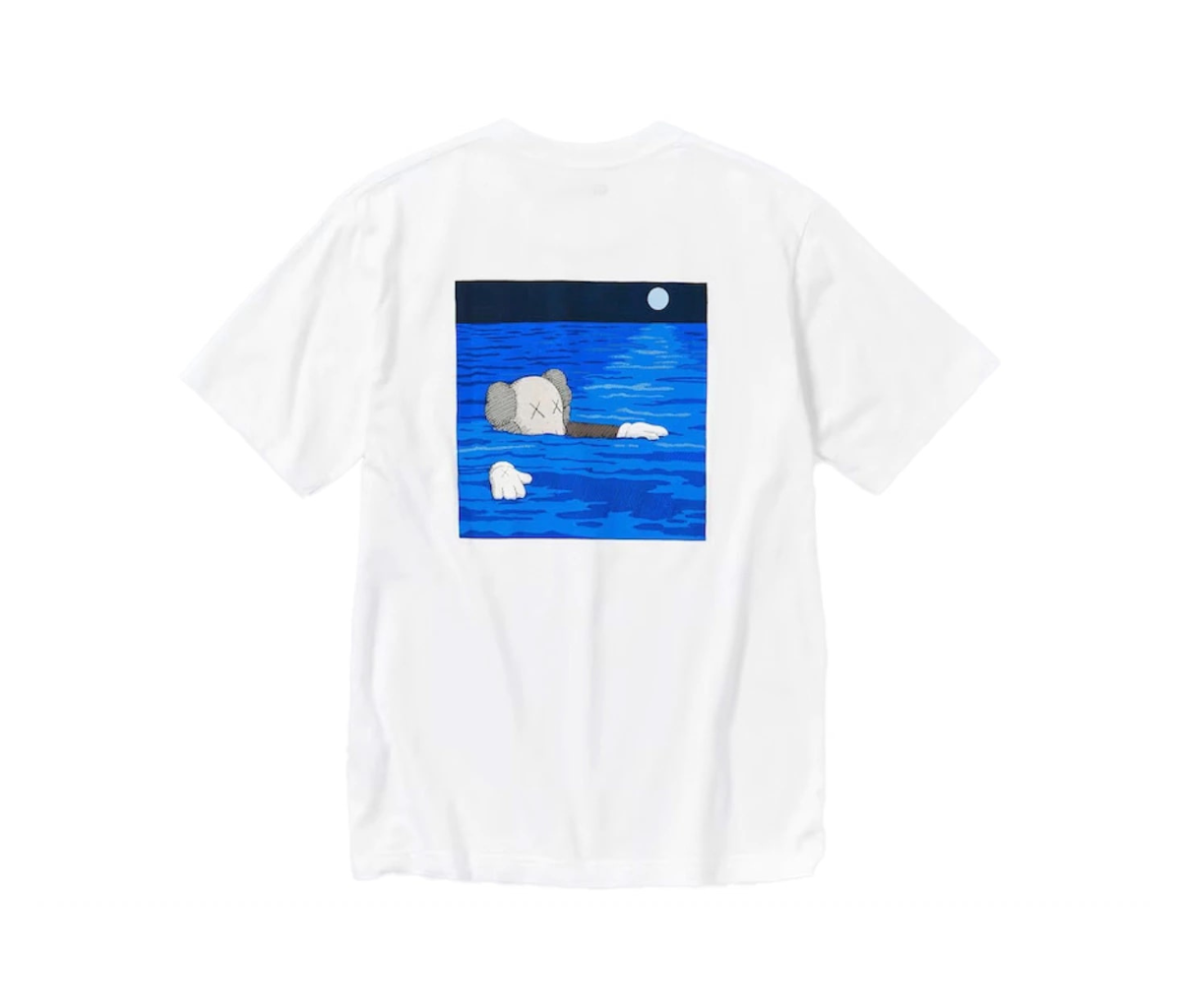 KAWS x Uniqlo UT Short Sleeve Artbook Cover T-shirt (US Sizing) White