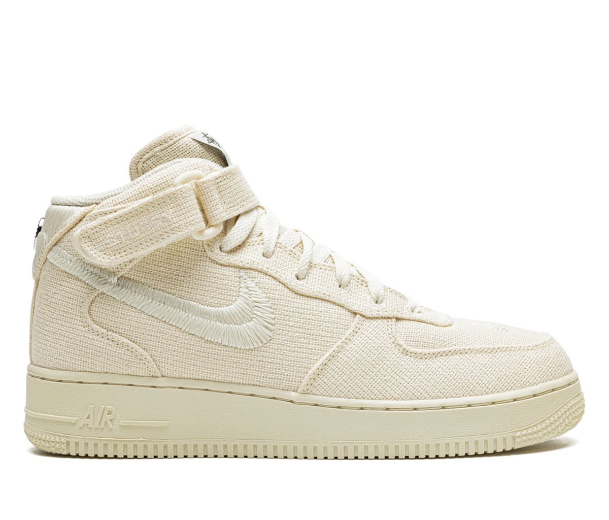 Nike Air Force 1 Mid Stussy Fossil