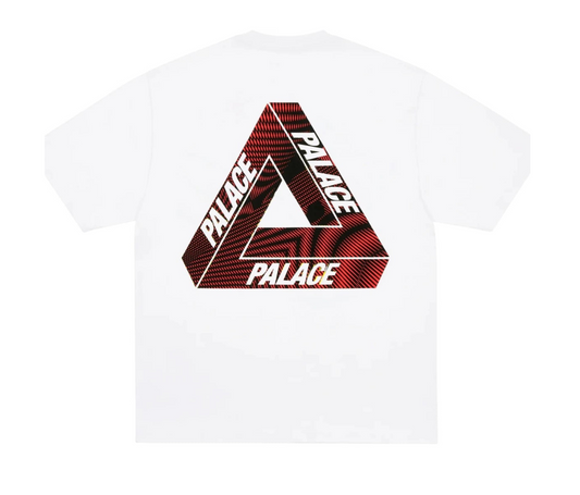Palace Tri-Vex T-Shirt White/Red
