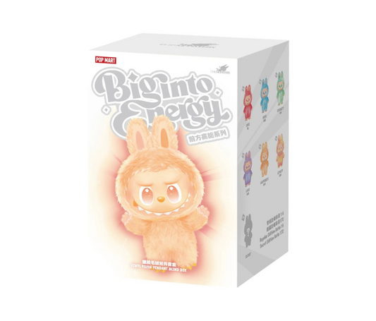 Pop Mart Labubu The Monsters Big into Energy Series Vinyl Plush Pendant Single Blind Box