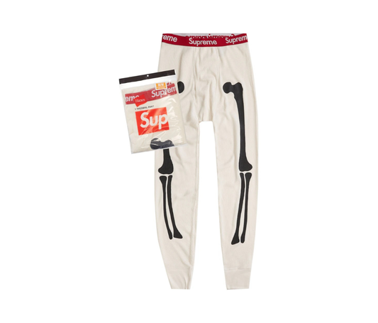 Supreme Hanes Bones Thermal Pant (1 Pack) Natural