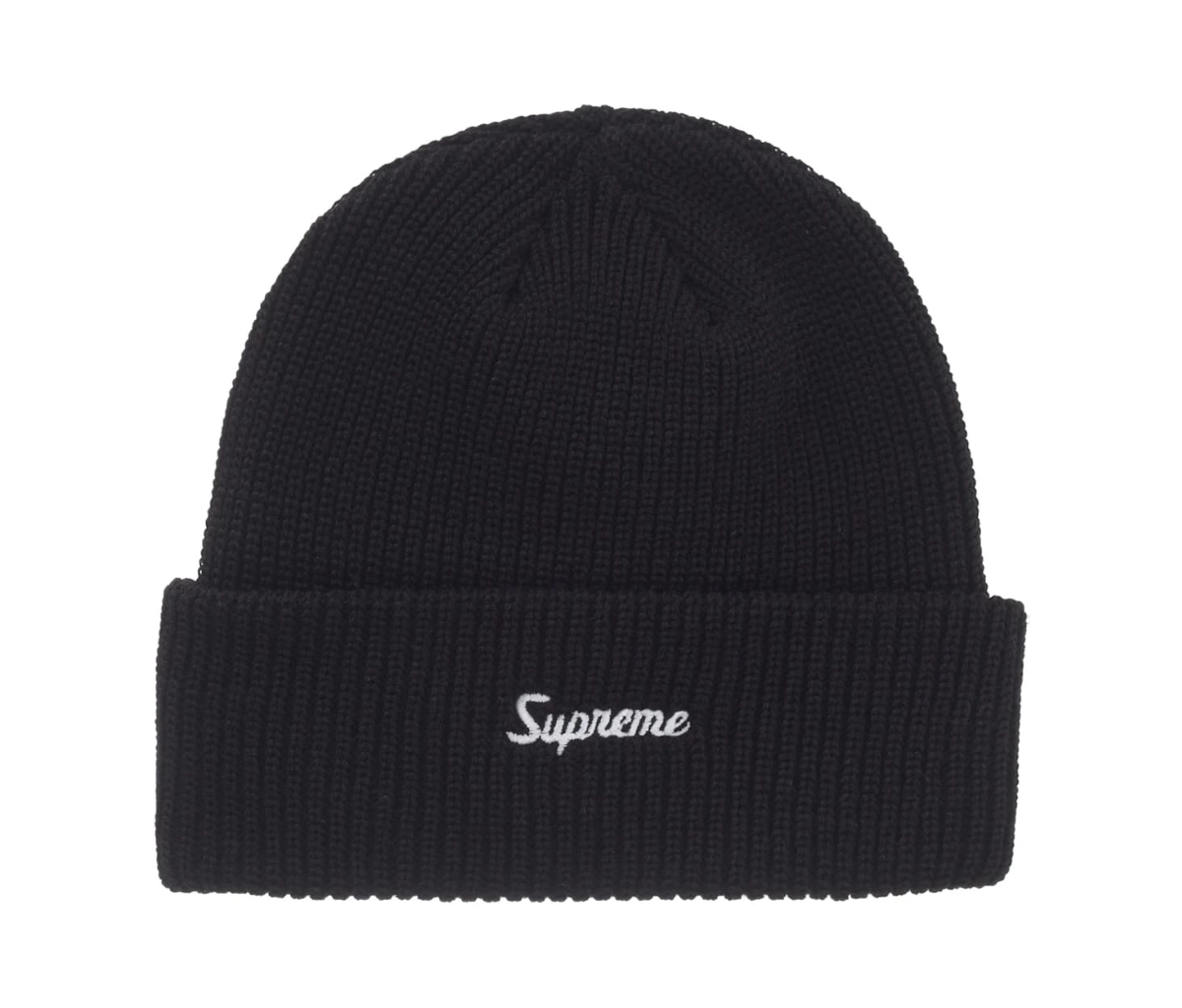 Supreme Loose Gauge Beanie (FW25) Black