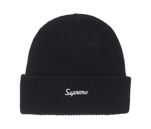 Supreme Loose Gauge Beanie (FW25) Black