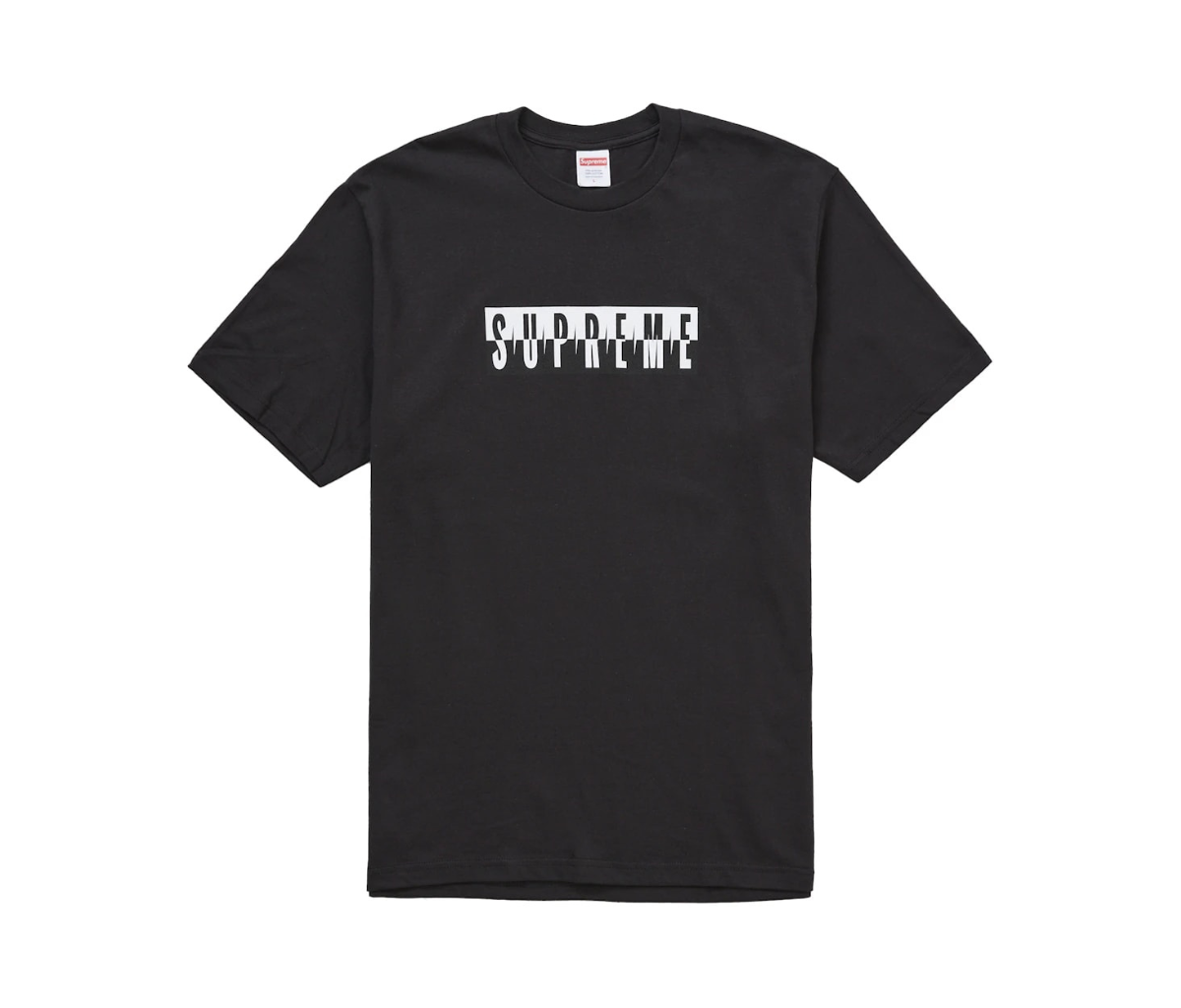 Supreme Split Tee (FW25) Black