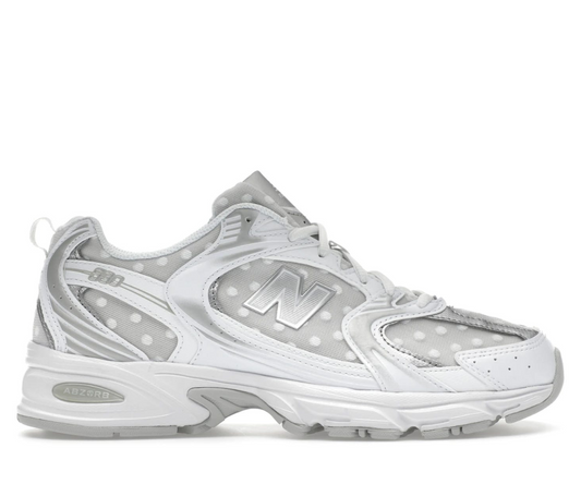 New Balance 530 Silver Metallic Polka Dots