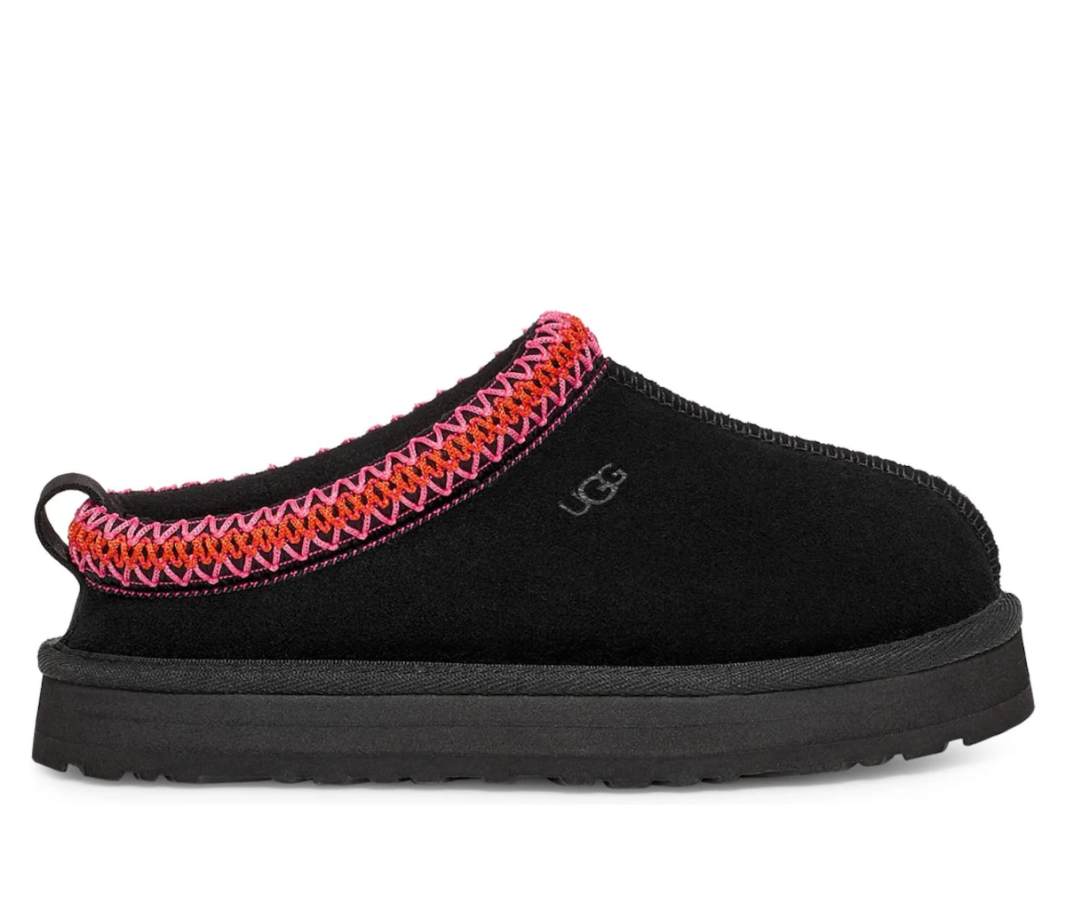 UGG Tazz Slipper Black Multi (Kids)
