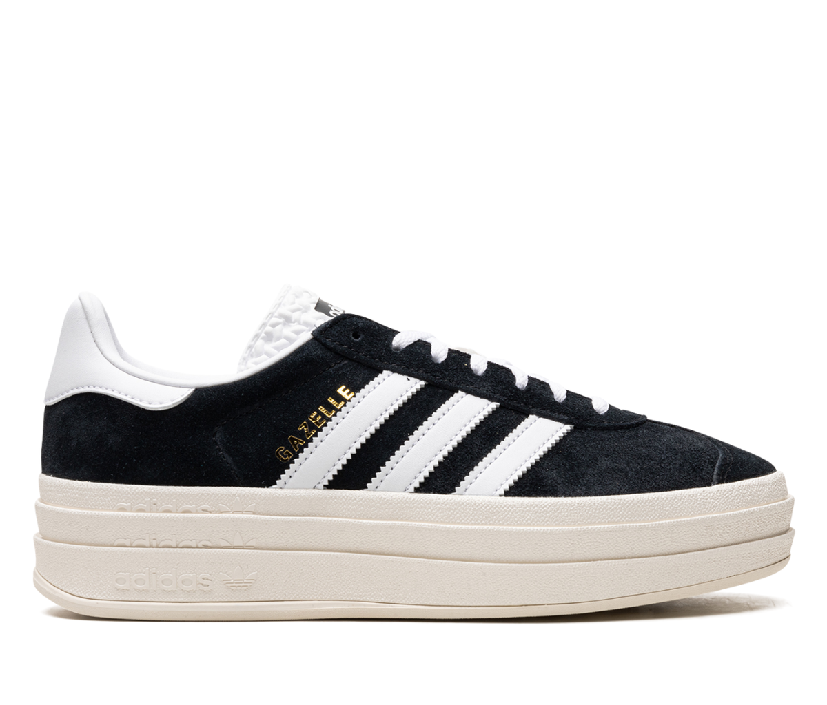 adidas Gazelle Bold Core Black White (Women's)
