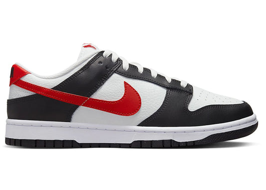 Nike Dunk Low Retro Red Swoosh Panda