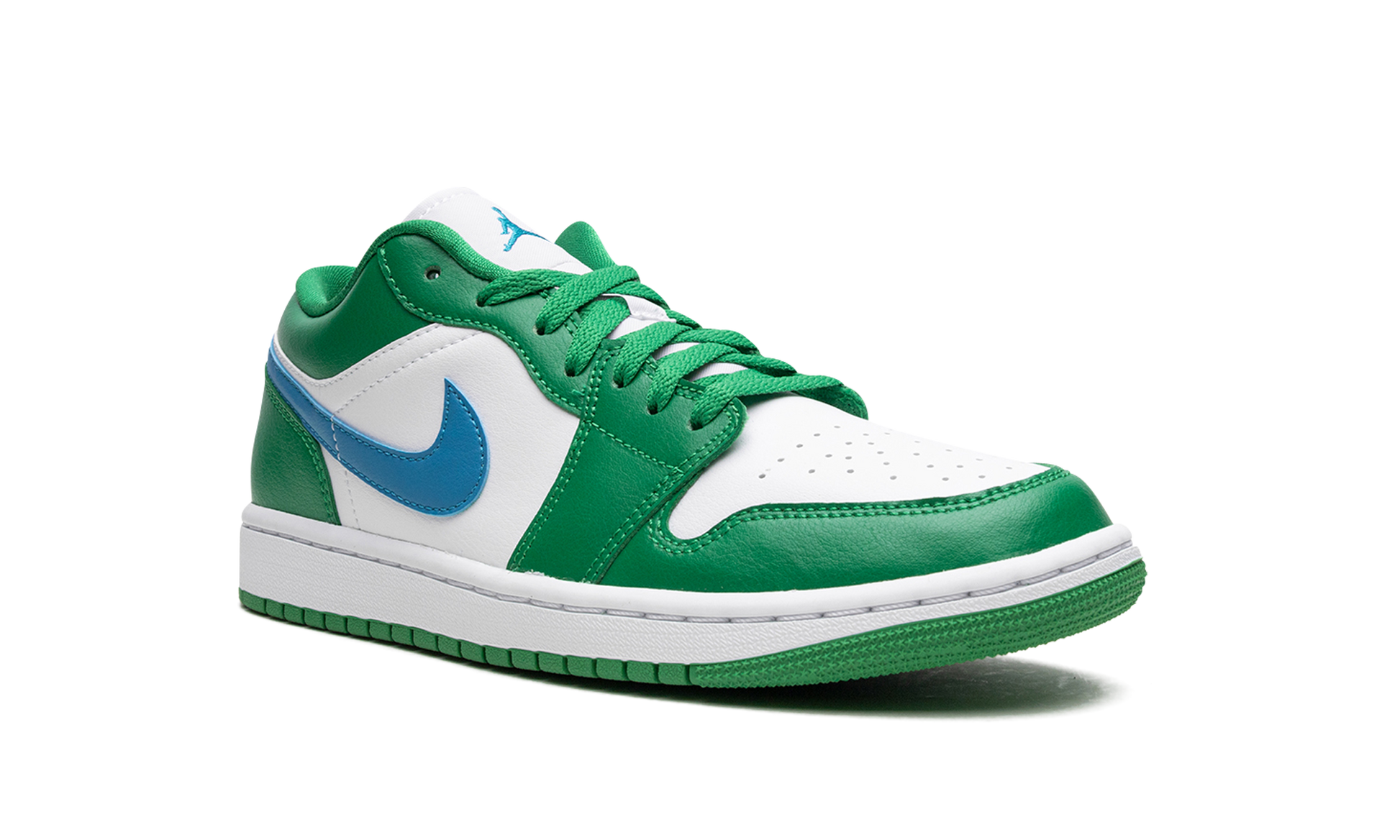 Jordan 1 Low Lucky Green Aquatone (Women's)