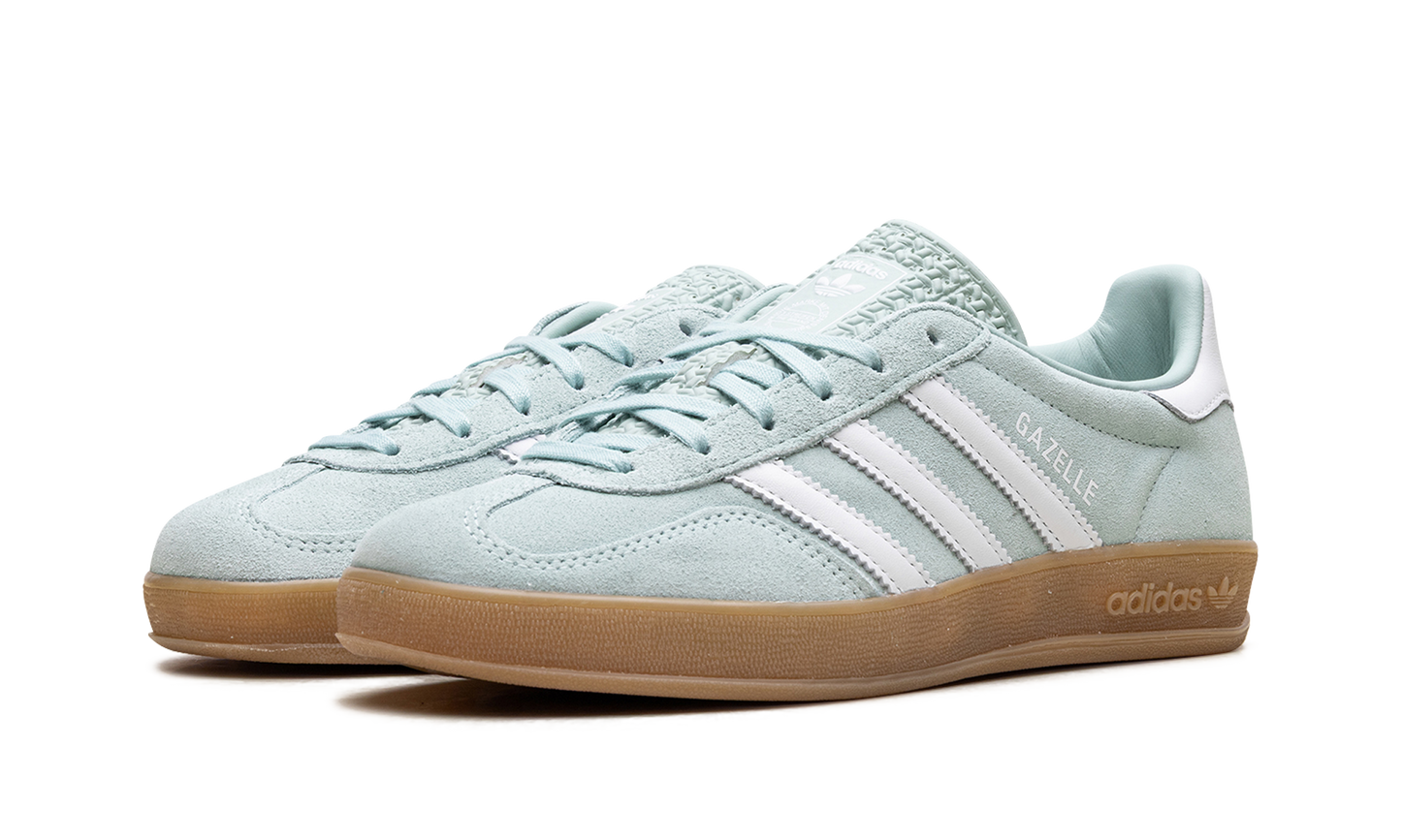adidas Gazelle Indoor Ash Green White (Women's)